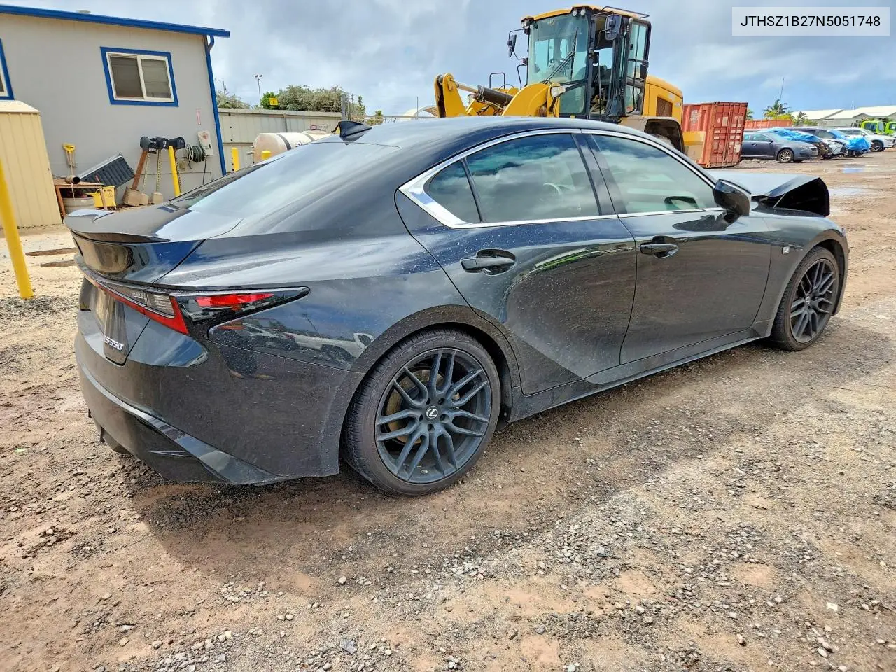 2022 LEXUS IS VIN JTHSZ1B27N5051748 — фото 3