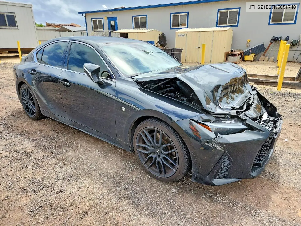 2022 LEXUS IS VIN JTHSZ1B27N5051748 — фото 4