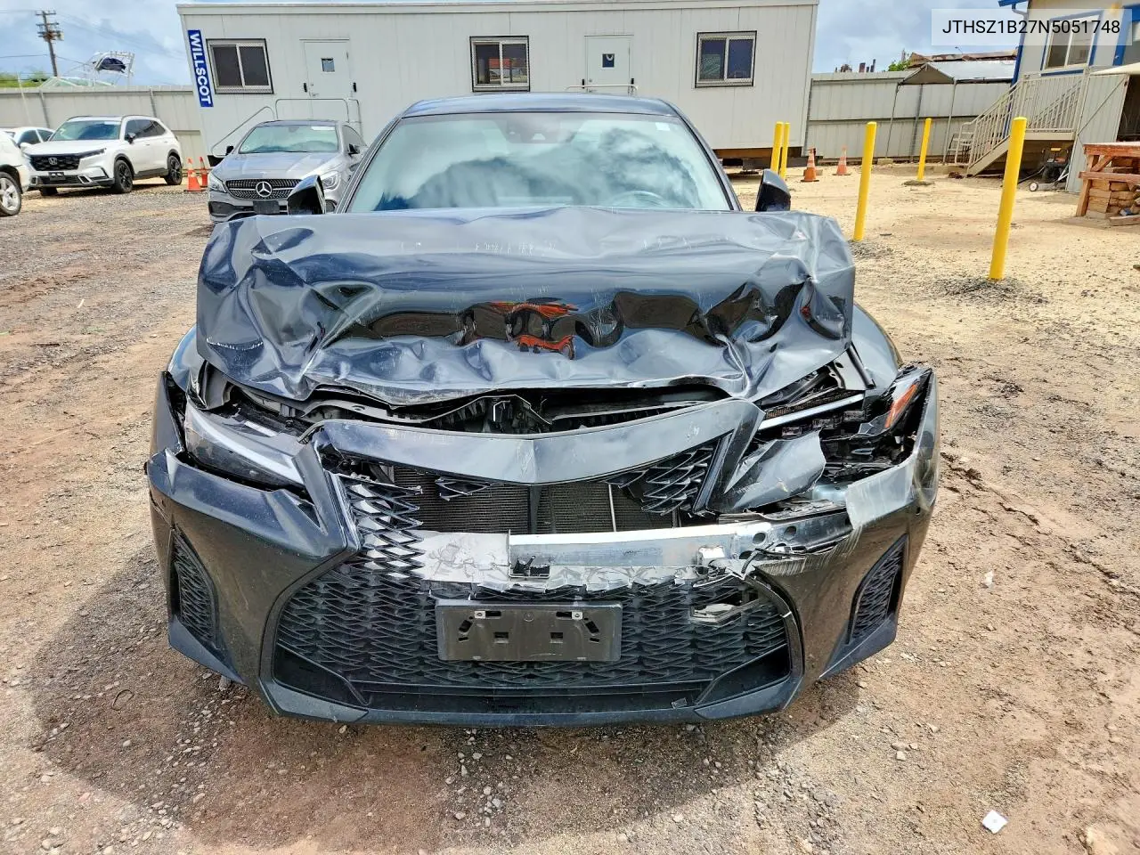 2022 LEXUS IS VIN JTHSZ1B27N5051748 — фото 5