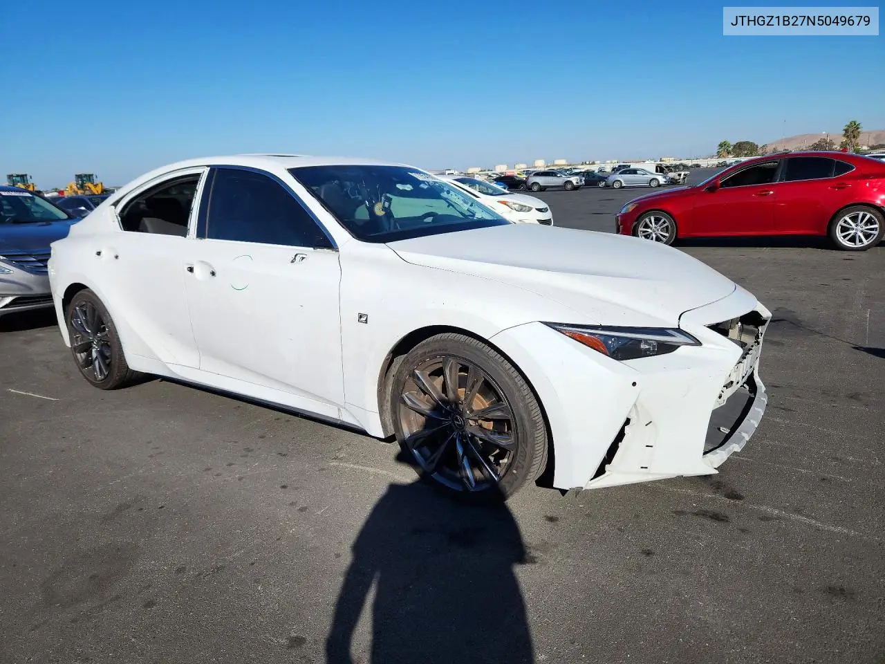 2022 LEXUS IS VIN JTHGZ1B27N5049679 — фото 4