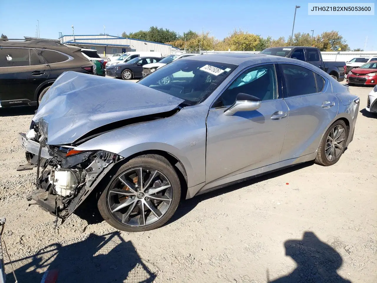 LEXUS IS 2022, VIN JTHGZ1B2XN5053600