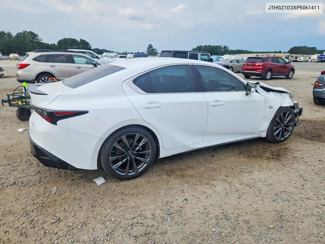 2023 LEXUS IS VIN JTHGZ1B2XP5061411 — фото 3
