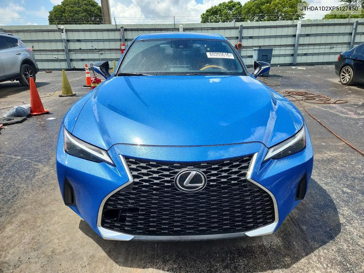 2023 LEXUS IS VIN JTHDA1D2XP5127950 — фото 5