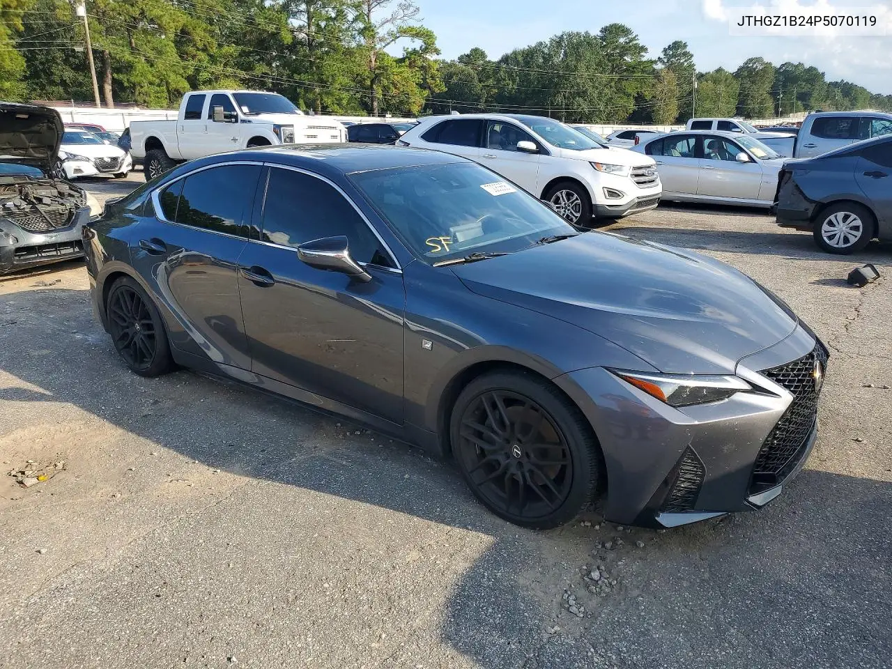 2023 LEXUS IS VIN JTHGZ1B24P5070119 — фото 4