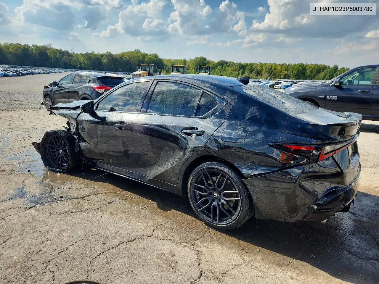 2023 LEXUS IS VIN JTHAP1D23P5003780 — фото 2