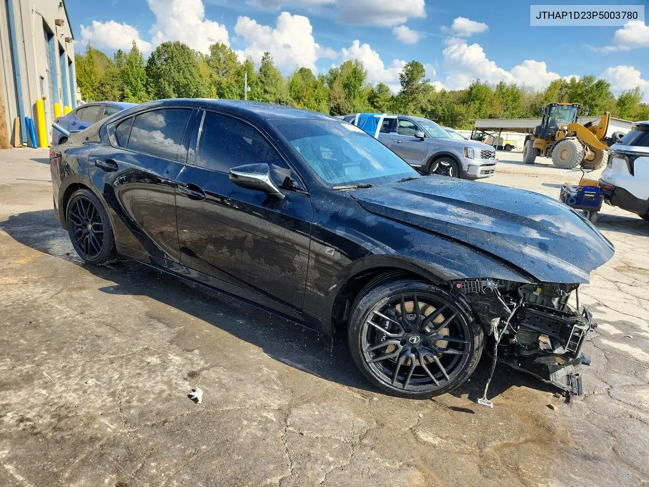 2023 LEXUS IS VIN JTHAP1D23P5003780 — фото 4