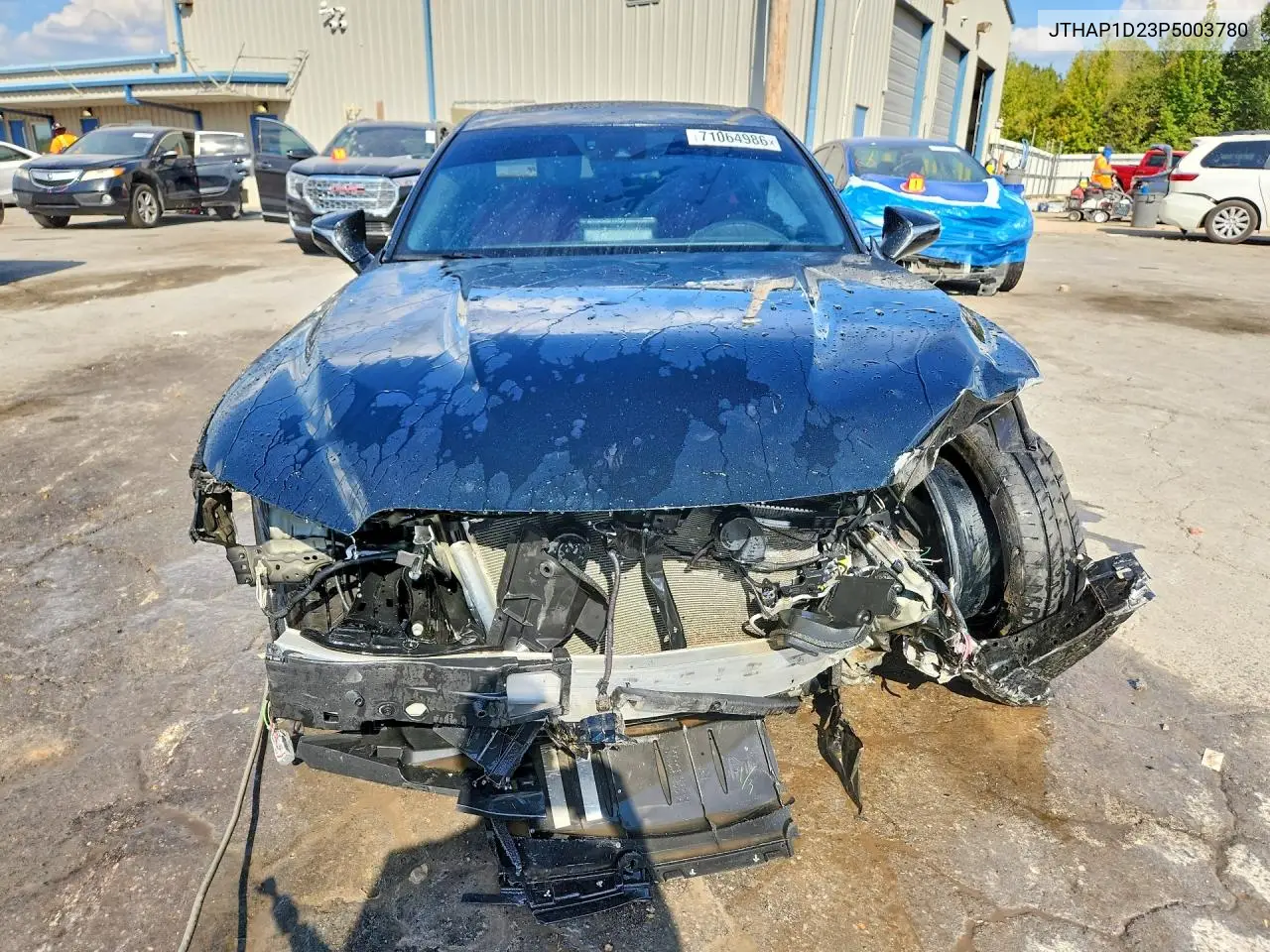 2023 LEXUS IS VIN JTHAP1D23P5003780 — фото 5