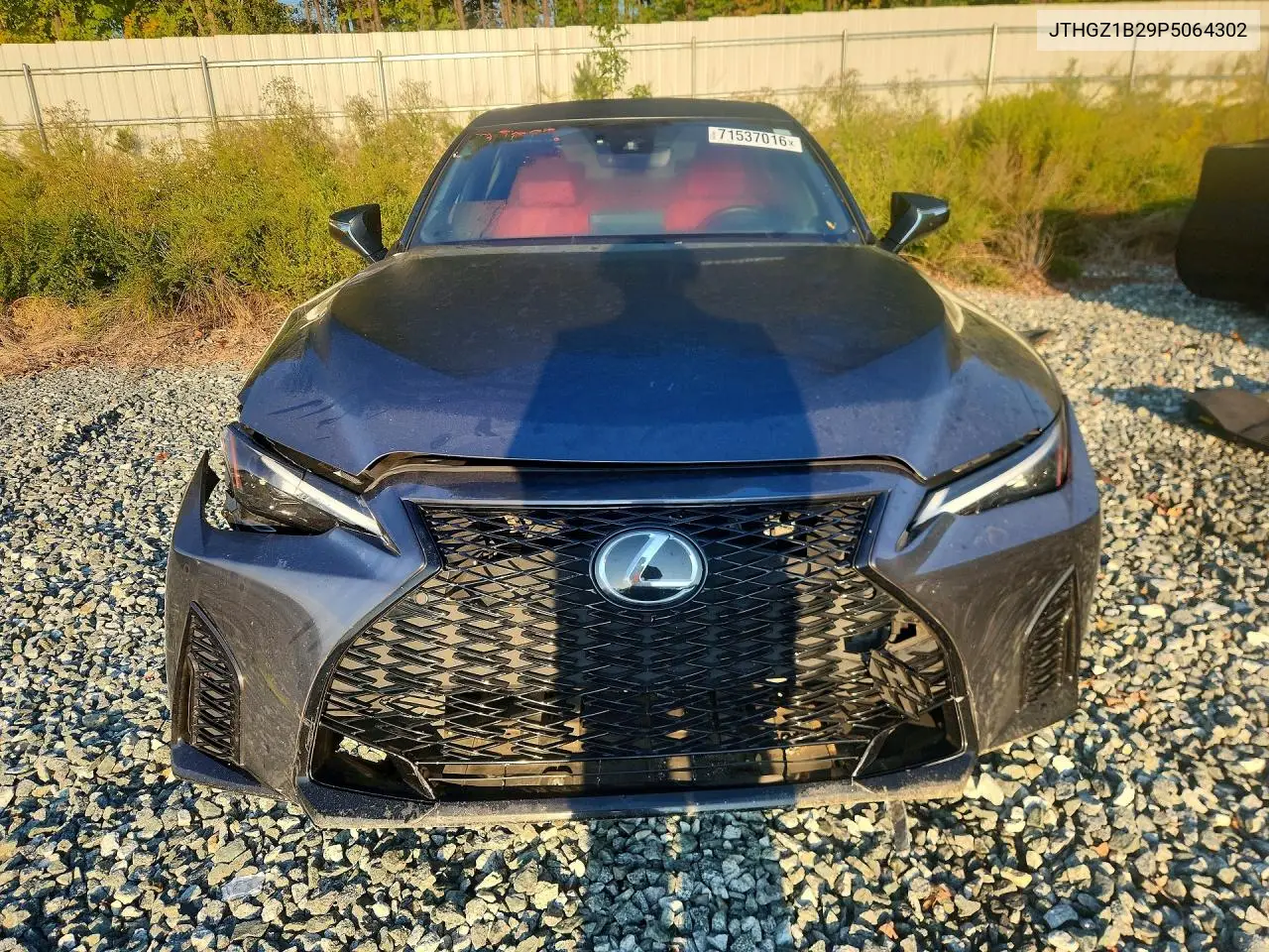2023 LEXUS IS VIN JTHGZ1B29P5064302 — фото 5