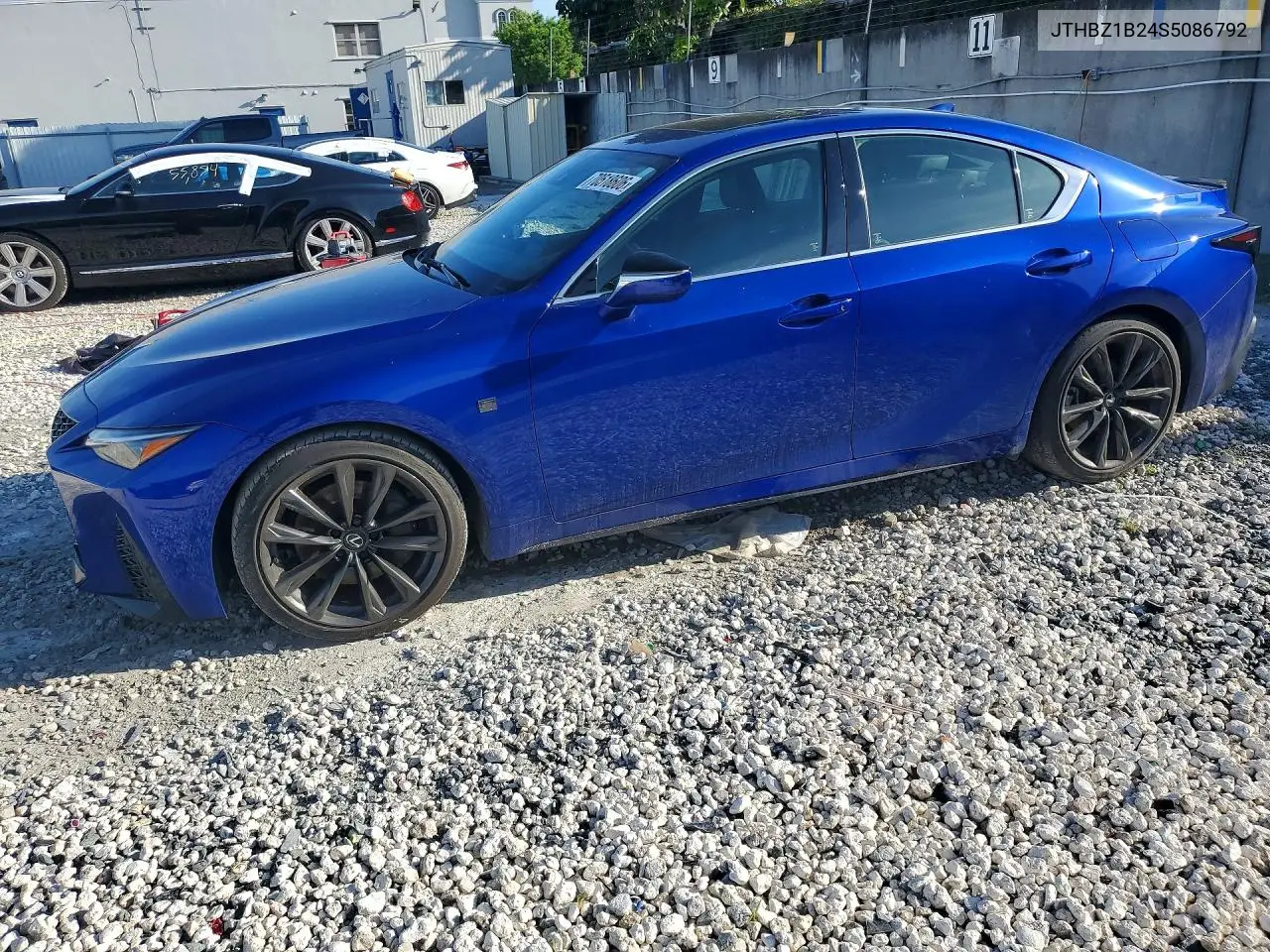 LEXUS IS 2025, VIN JTHBZ1B24S5086792