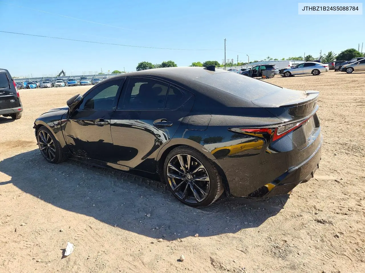 2025 LEXUS IS VIN JTHBZ1B24S5088784 — фото 2