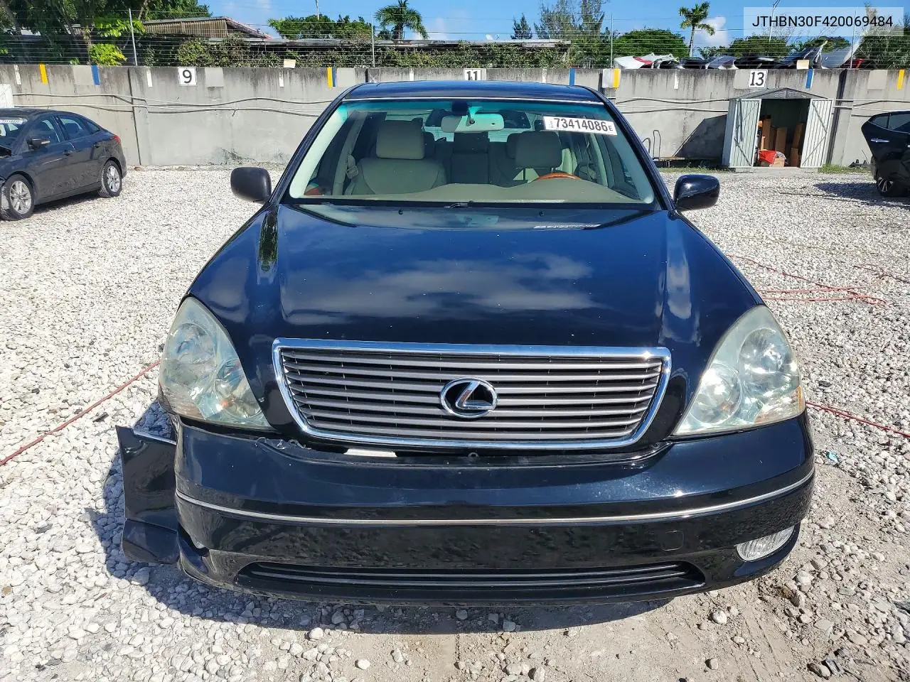 2002 LEXUS LS VIN JTHBN30F420069484 — фото 5