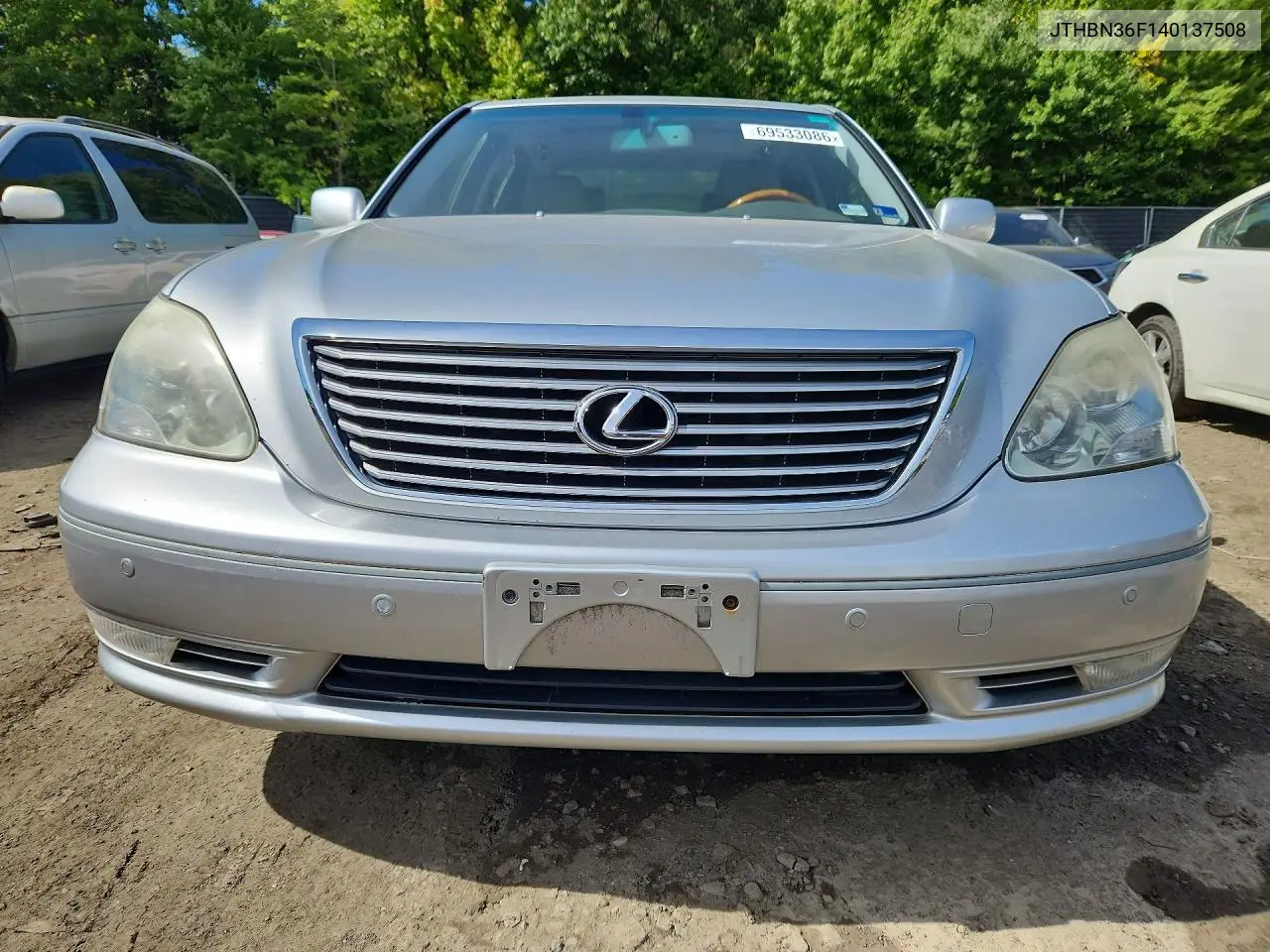 2004 LEXUS LS VIN JTHBN36F140137508 — фото 5