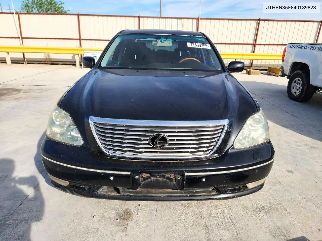 2004 LEXUS LS VIN JTHBN36F840139823 — фото 5