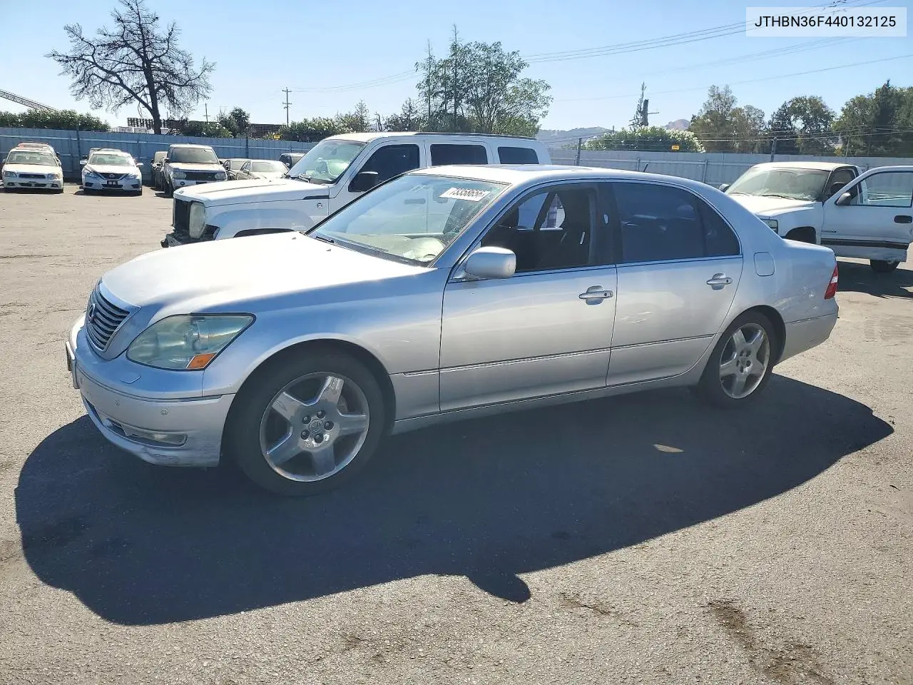 LEXUS LS 2004, VIN JTHBN36F440132125