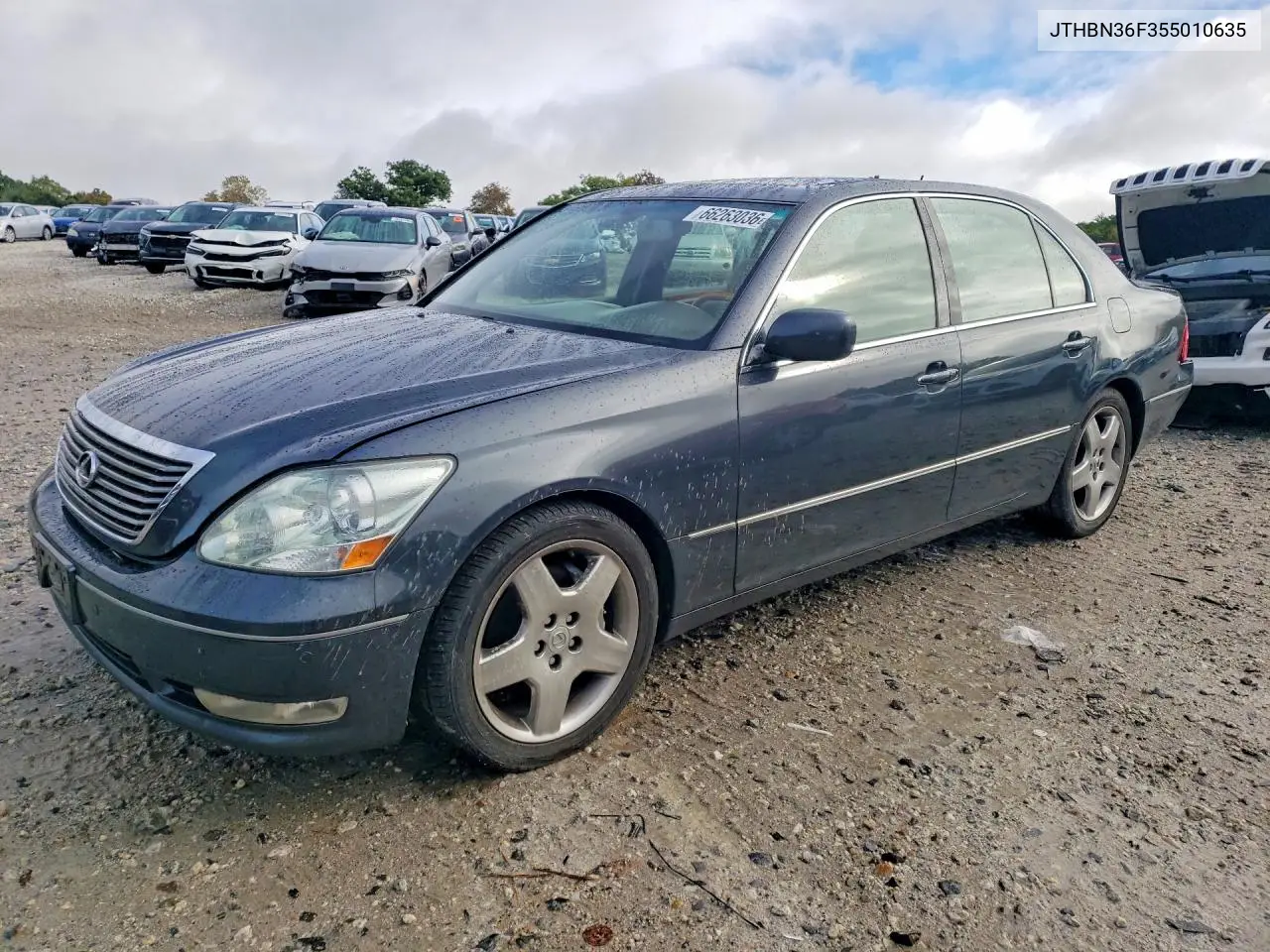 LEXUS LS 2005, VIN JTHBN36F355010635