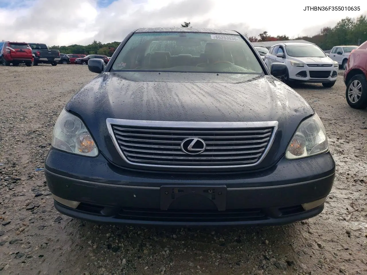 2005 LEXUS LS VIN JTHBN36F355010635 — фото 5