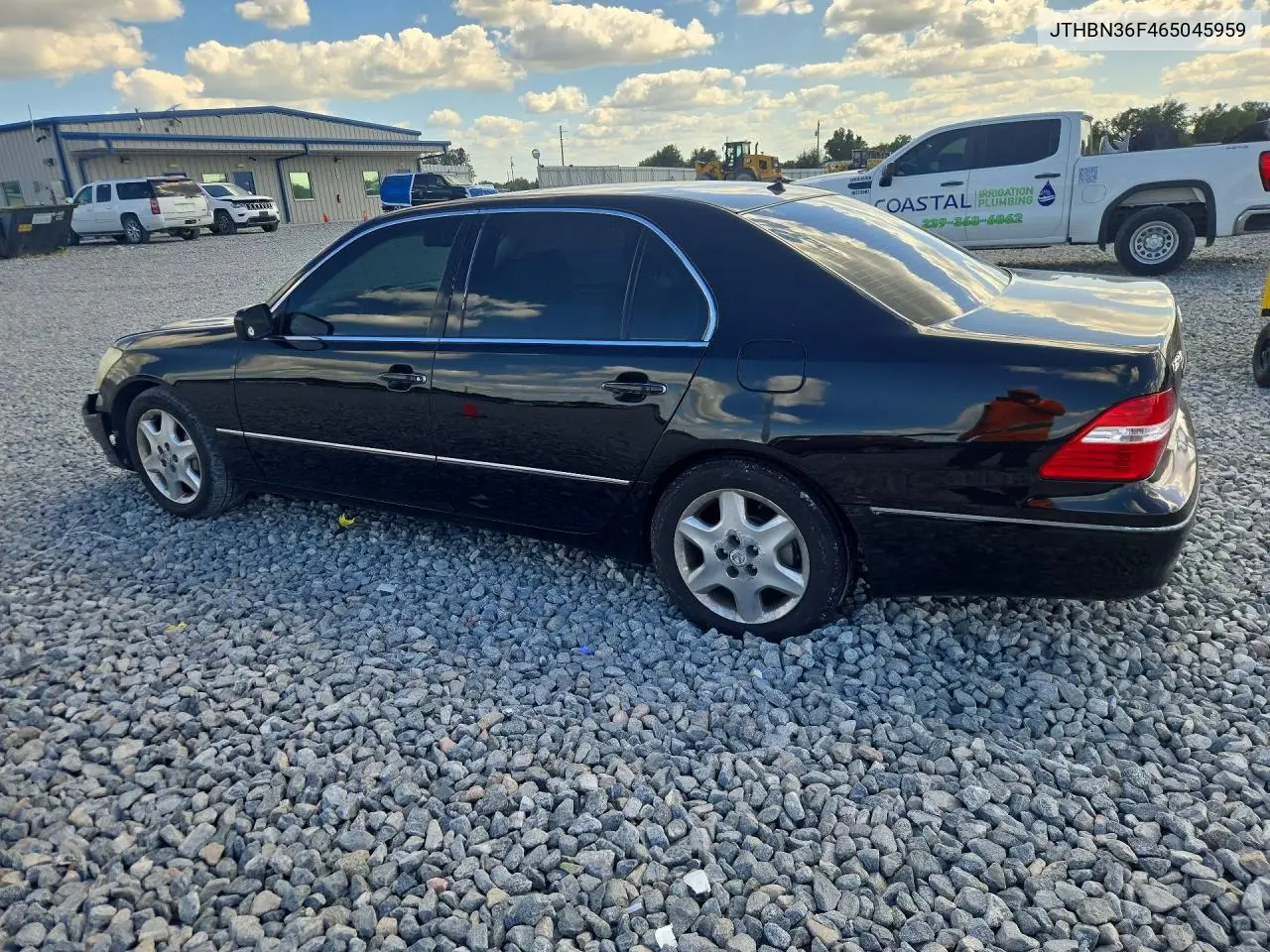 2006 LEXUS LS VIN JTHBN36F465045959 — фото 2