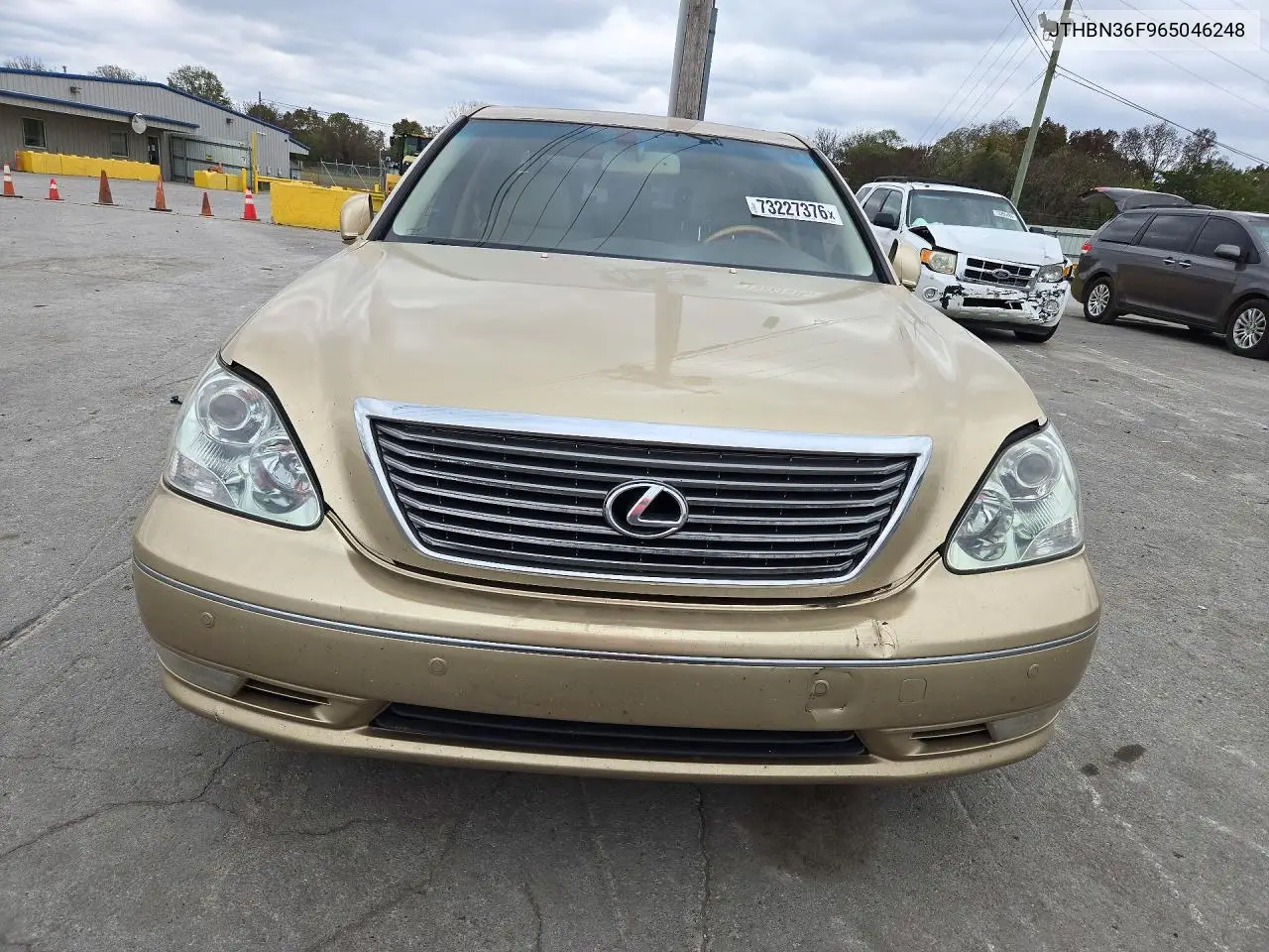 2006 LEXUS LS VIN JTHBN36F965046248 — фото 5