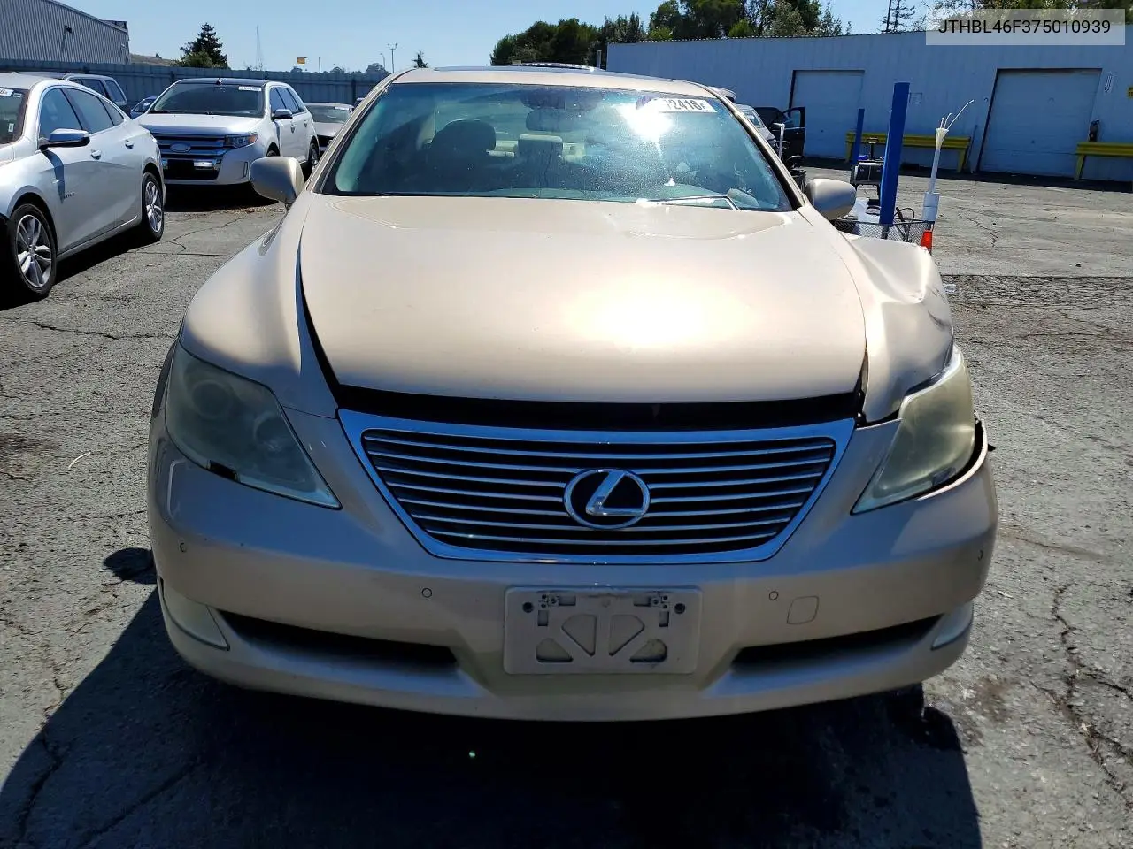 2007 LEXUS LS VIN JTHBL46F375010939 — фото 5
