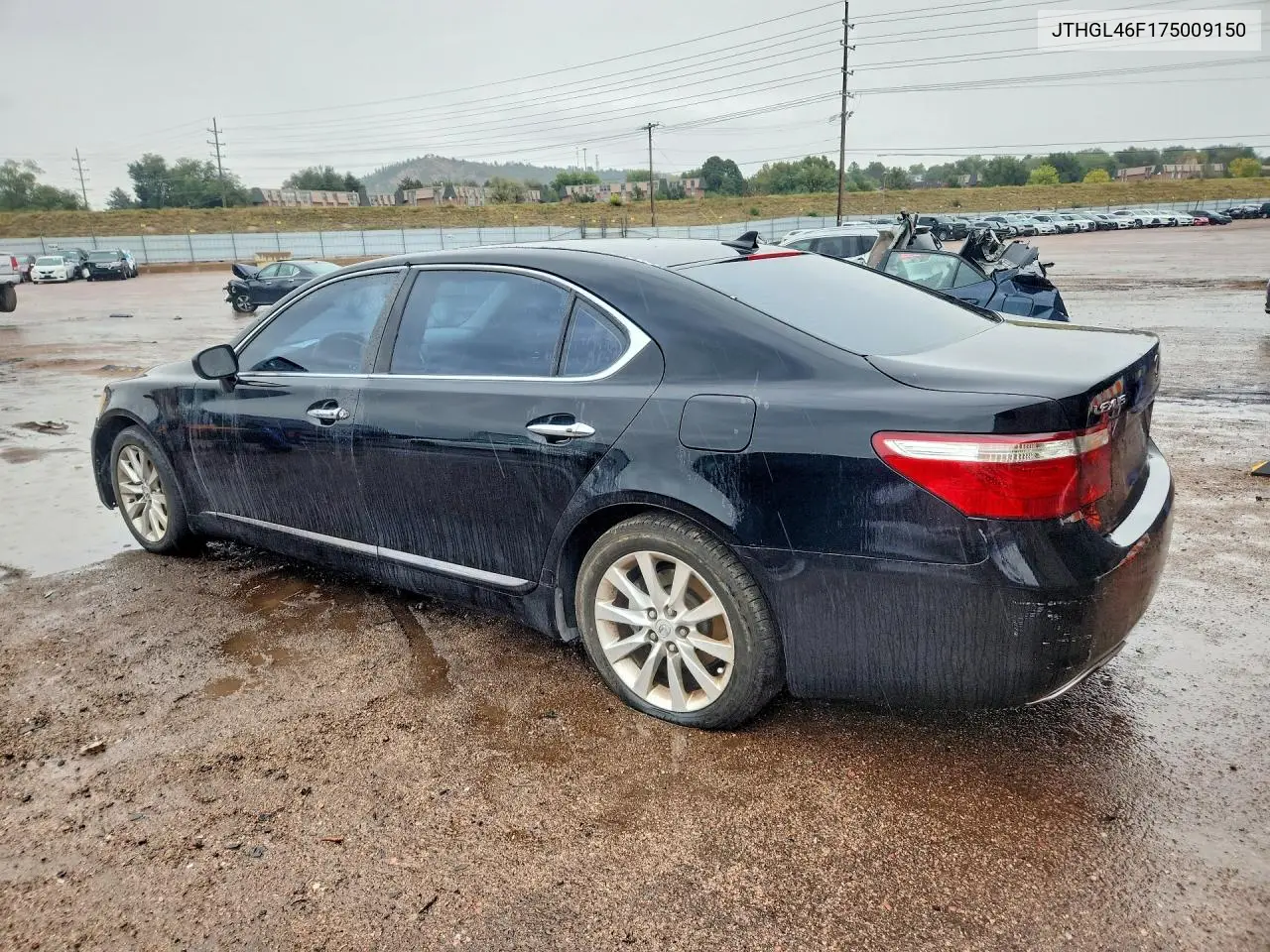 2007 LEXUS LS VIN JTHGL46F175009150 — фото 2