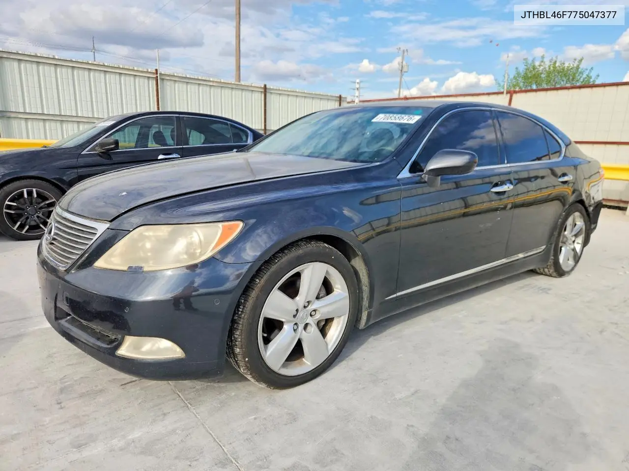 LEXUS LS 2007, VIN JTHBL46F775047377