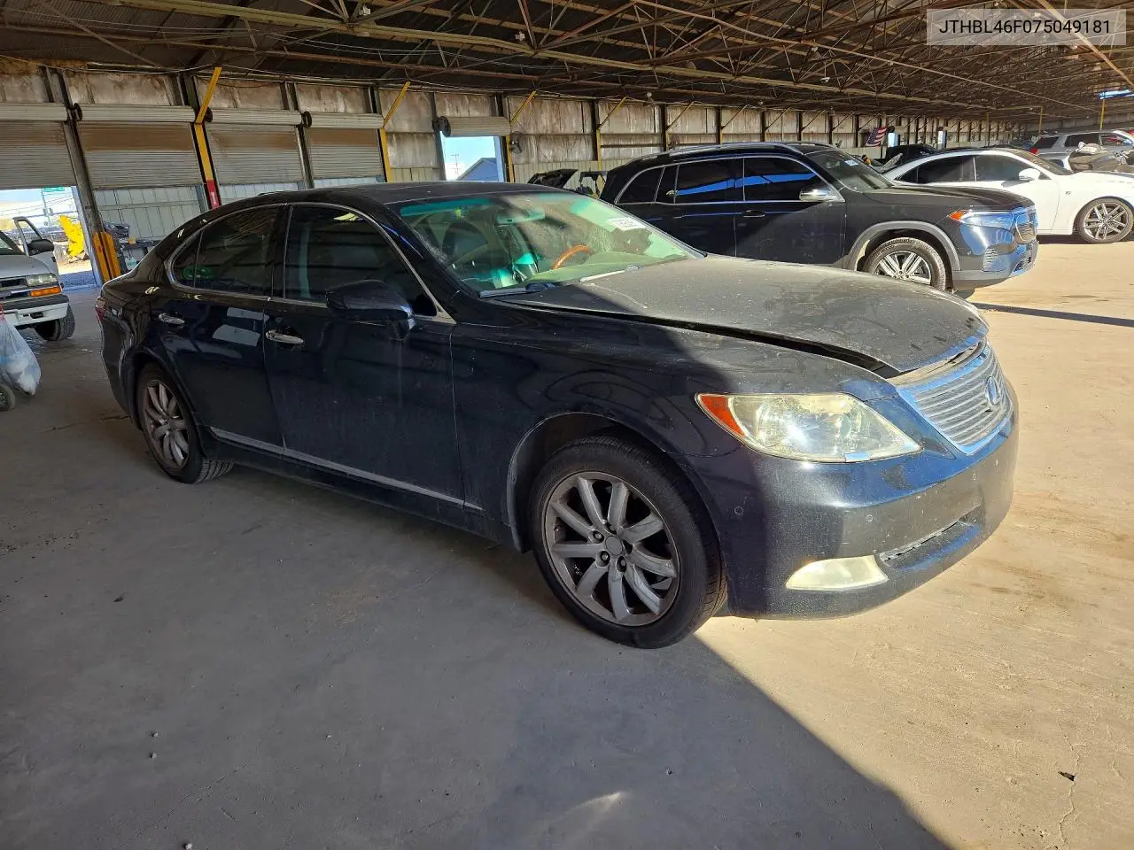 2007 LEXUS LS VIN JTHBL46F075049181 — фото 4