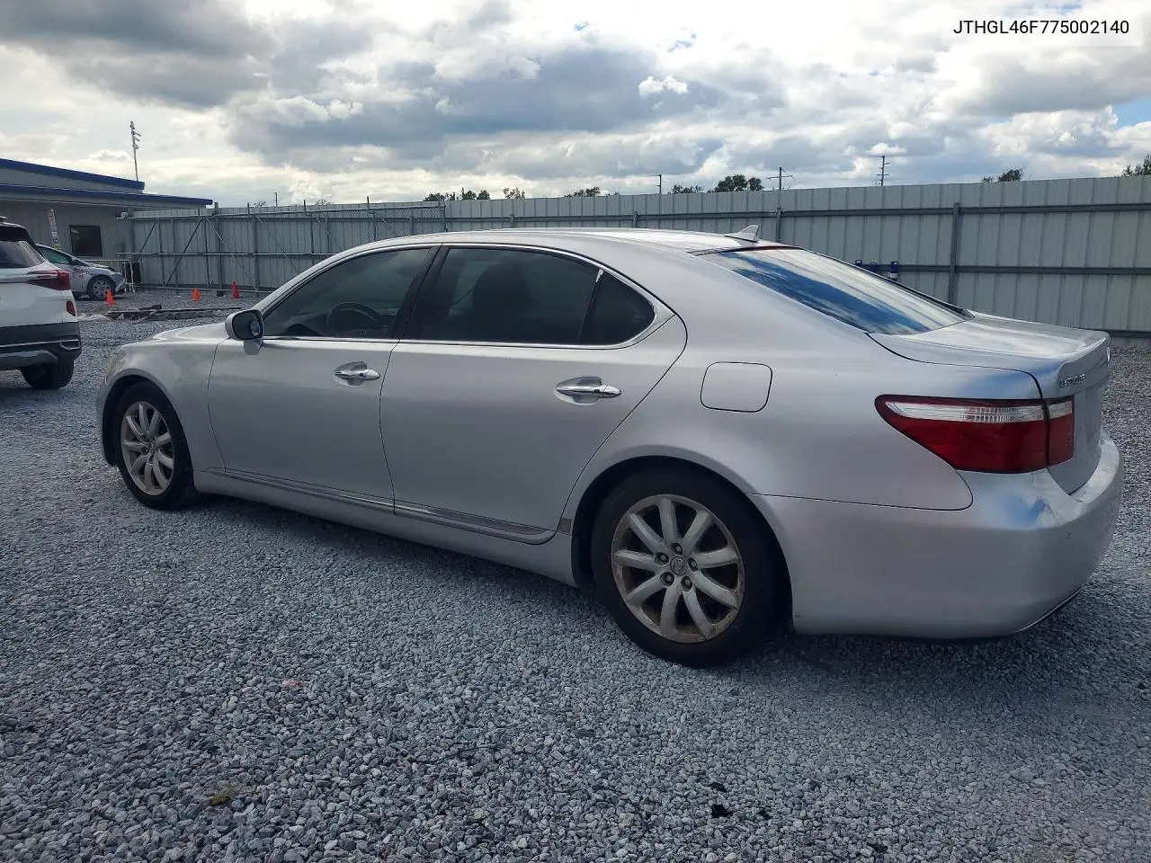 2007 LEXUS LS VIN JTHGL46F775002140 — фото 2