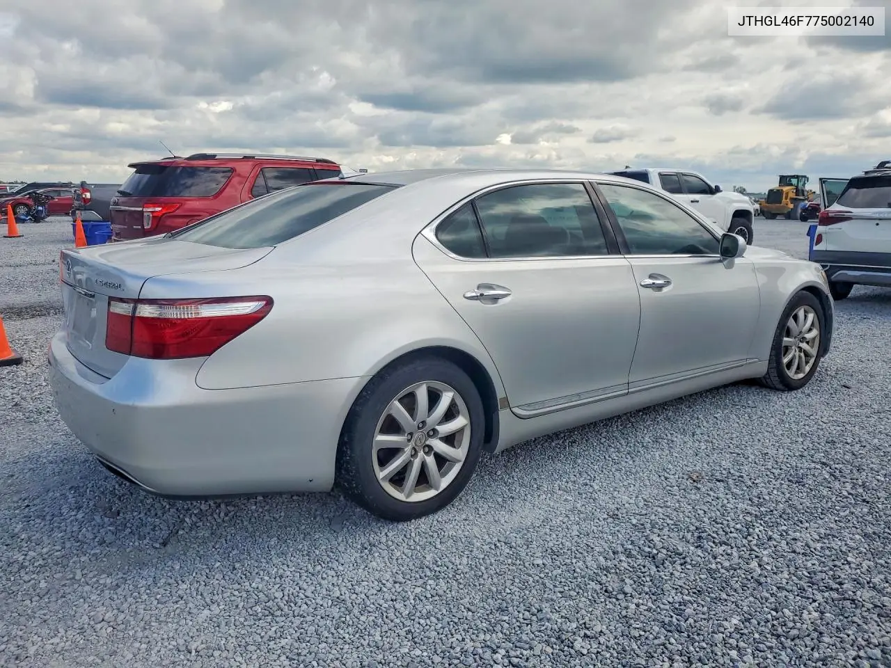 2007 LEXUS LS VIN JTHGL46F775002140 — фото 3
