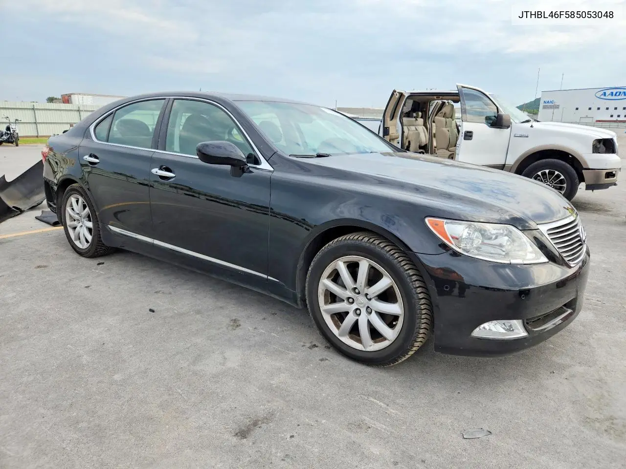 2008 LEXUS LS VIN JTHBL46F585053048 — фото 3