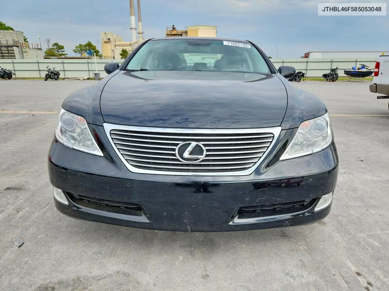 2008 LEXUS LS VIN JTHBL46F585053048 — фото 4