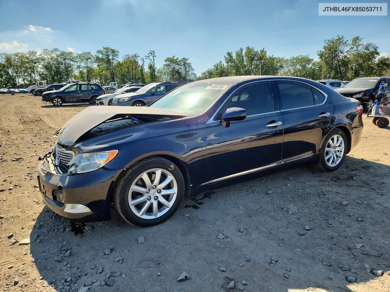 LEXUS LS 2008, VIN JTHBL46FX85053711