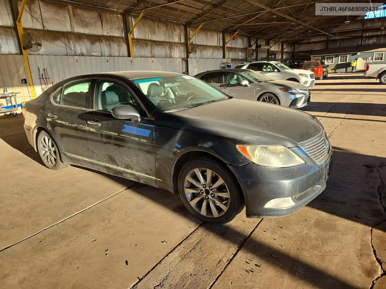 2008 LEXUS LS VIN JTHBL46F685082431 — фото 4