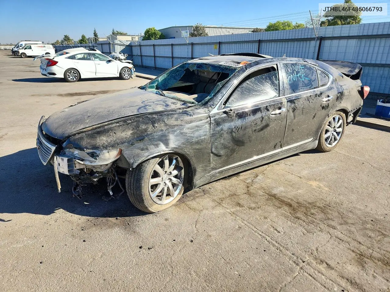 LEXUS LS 2008, VIN JTHBL46F485066793