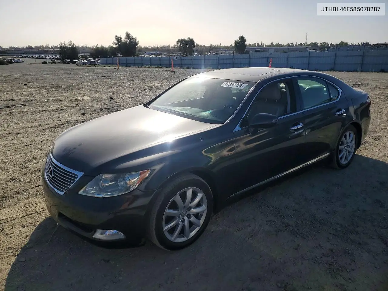LEXUS LS 2008, VIN JTHBL46F585078287