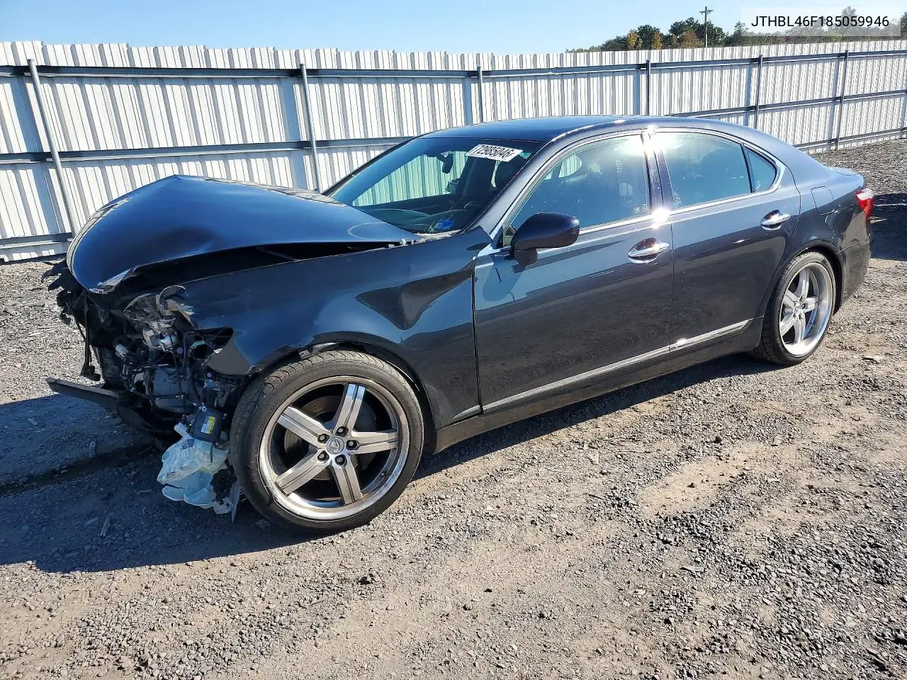 LEXUS LS 2008, VIN JTHBL46F185059946
