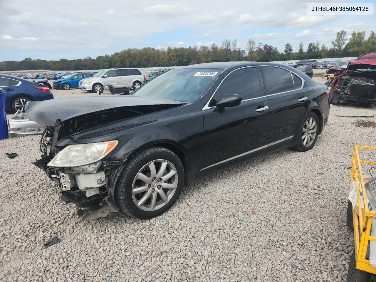 LEXUS LS 2008, VIN JTHBL46F385064128