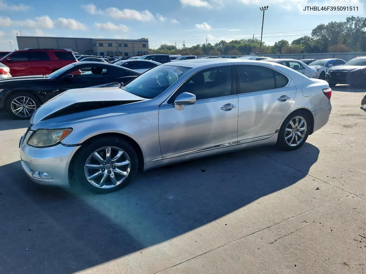 LEXUS LS 2009, VIN JTHBL46F395091511