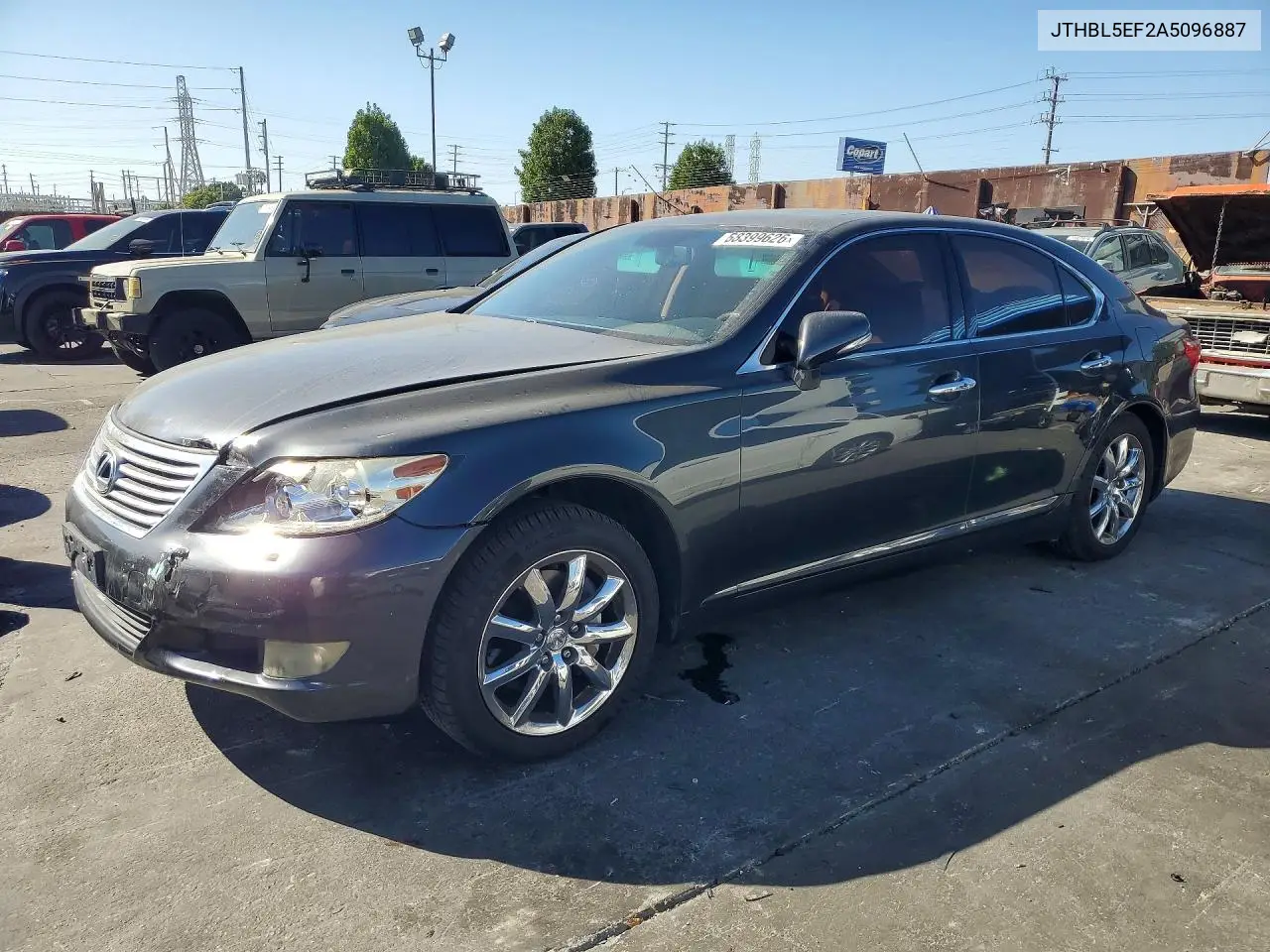 LEXUS LS 2010, VIN JTHBL5EF2A5096887