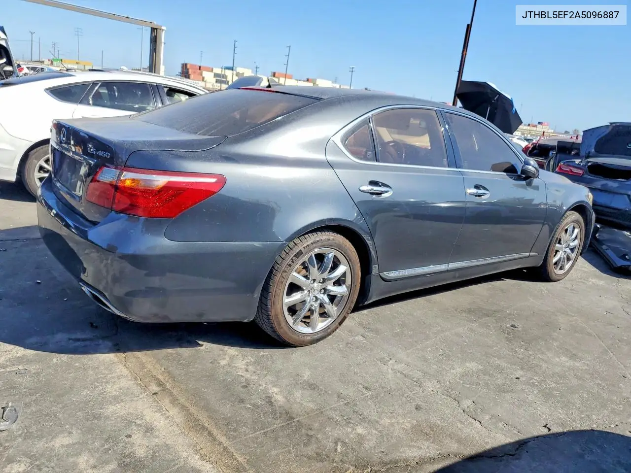 2010 LEXUS LS VIN JTHBL5EF2A5096887 — фото 3