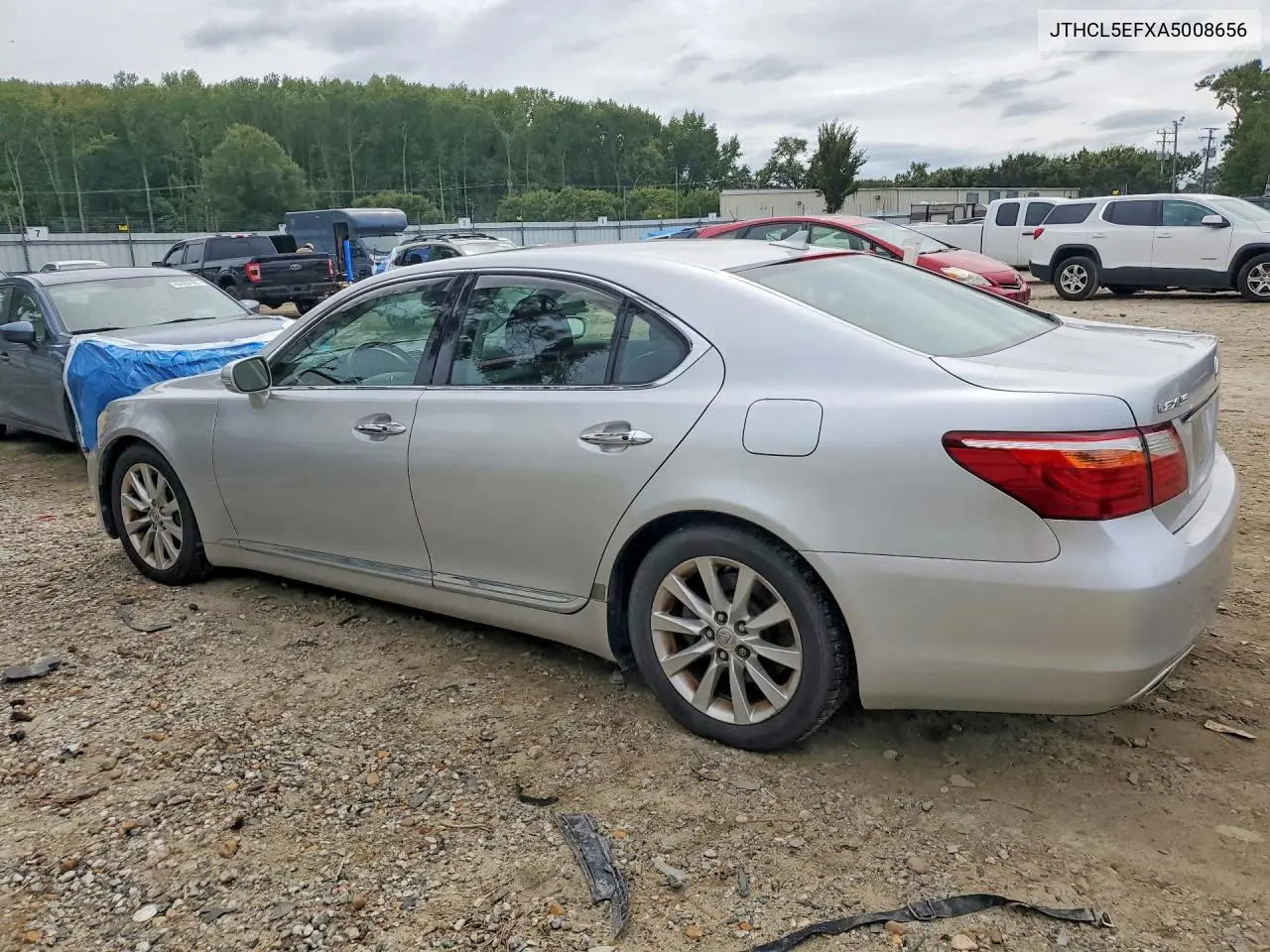 2010 LEXUS LS VIN JTHCL5EFXA5008656 — фото 2