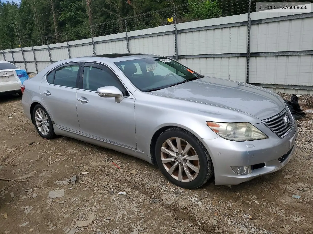 2010 LEXUS LS VIN JTHCL5EFXA5008656 — фото 4