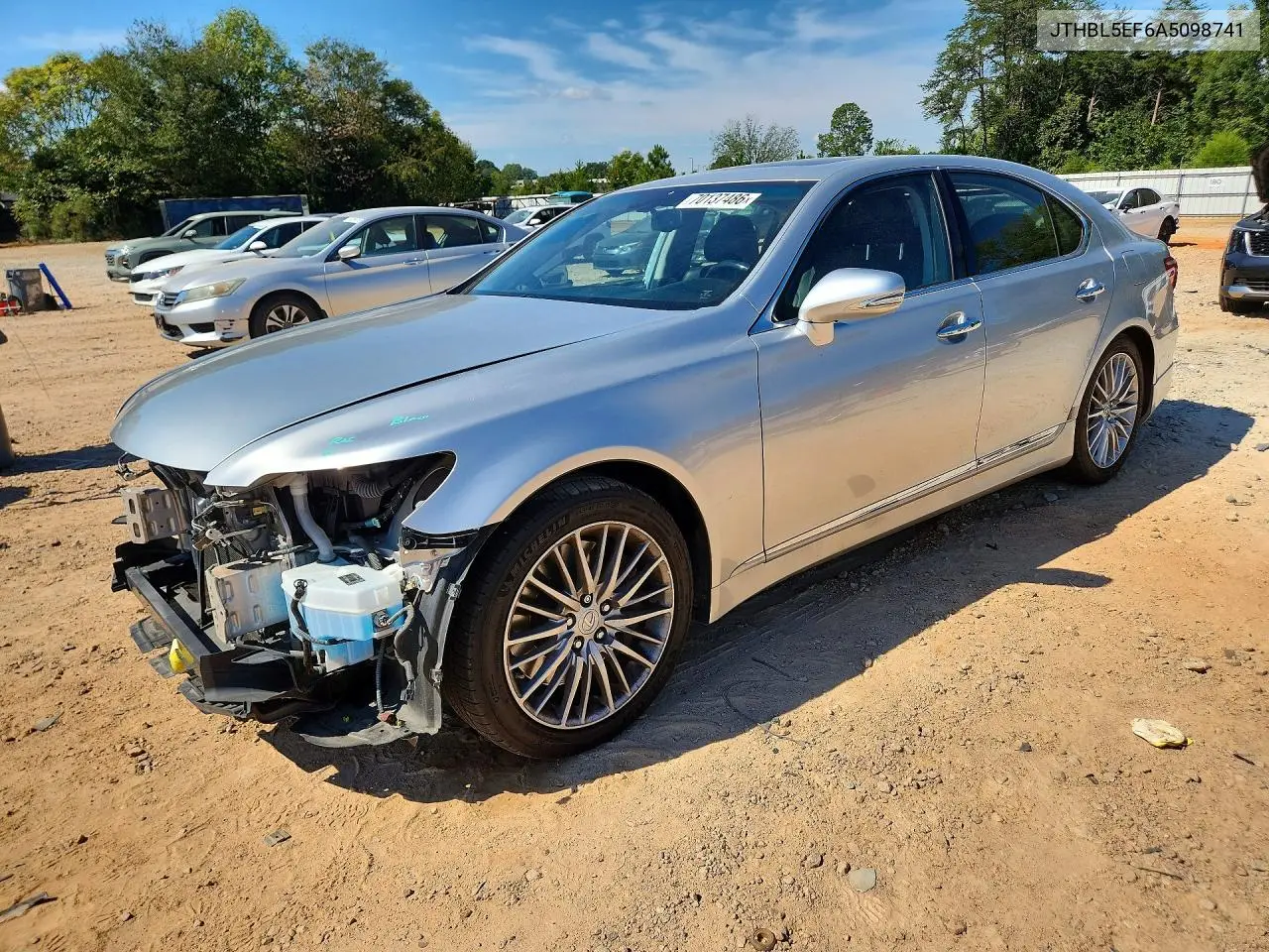 LEXUS LS 2010, VIN JTHBL5EF6A5098741
