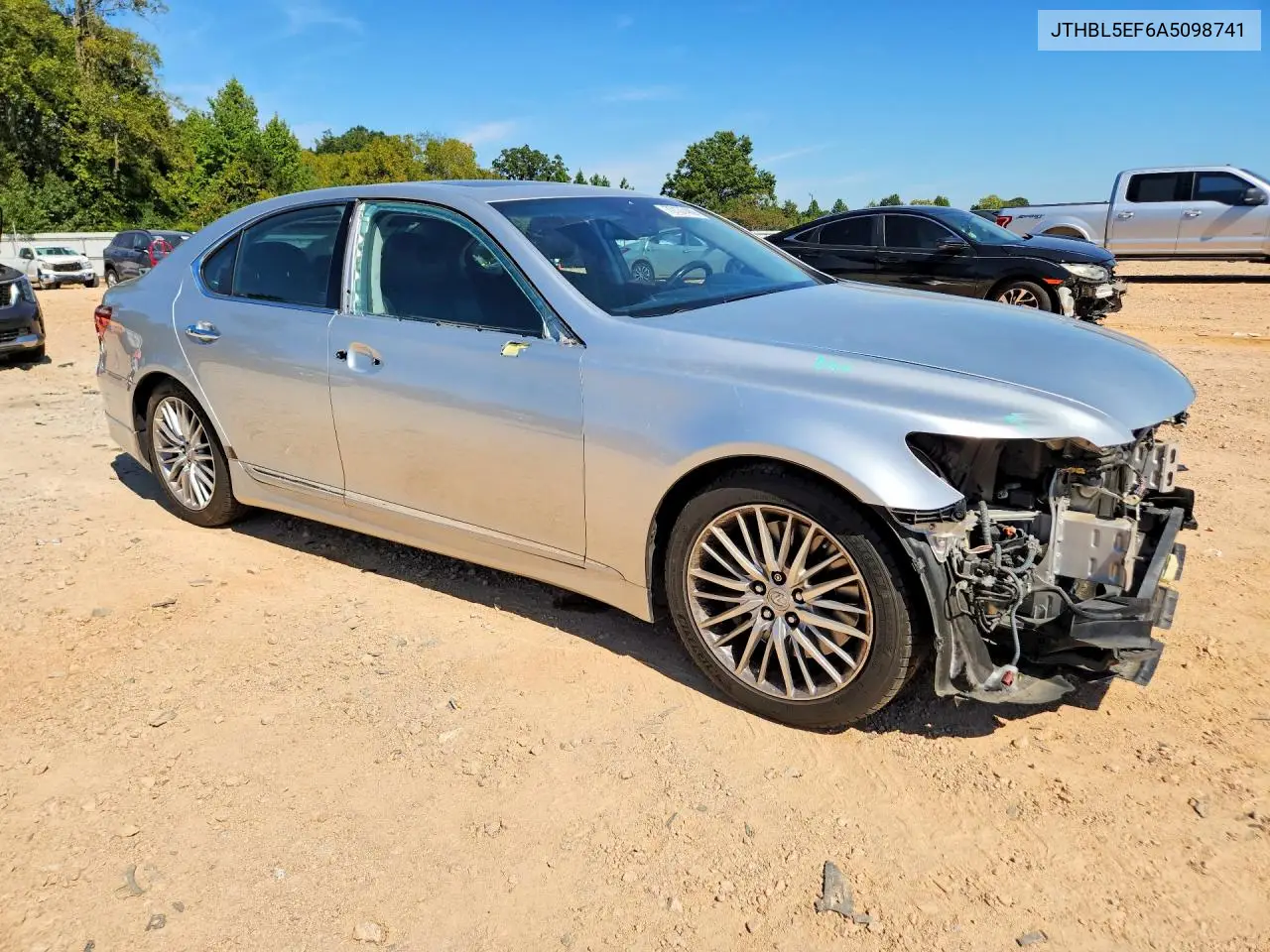 2010 LEXUS LS VIN JTHBL5EF6A5098741 — фото 4