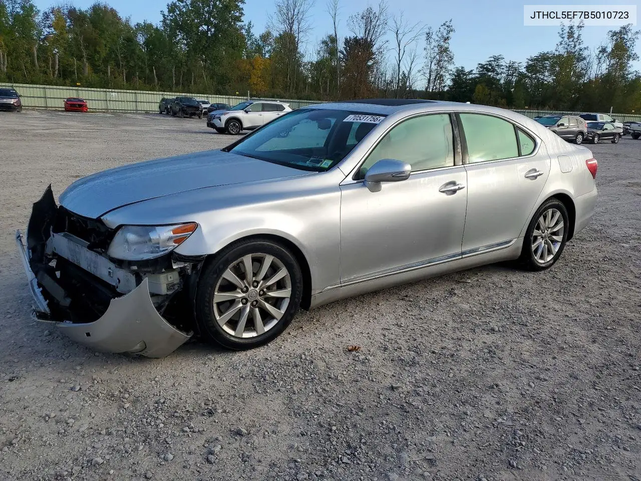 LEXUS LS 2011, VIN JTHCL5EF7B5010723