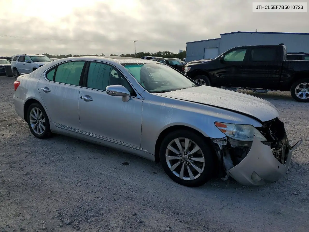 2011 LEXUS LS VIN JTHCL5EF7B5010723 — фото 4