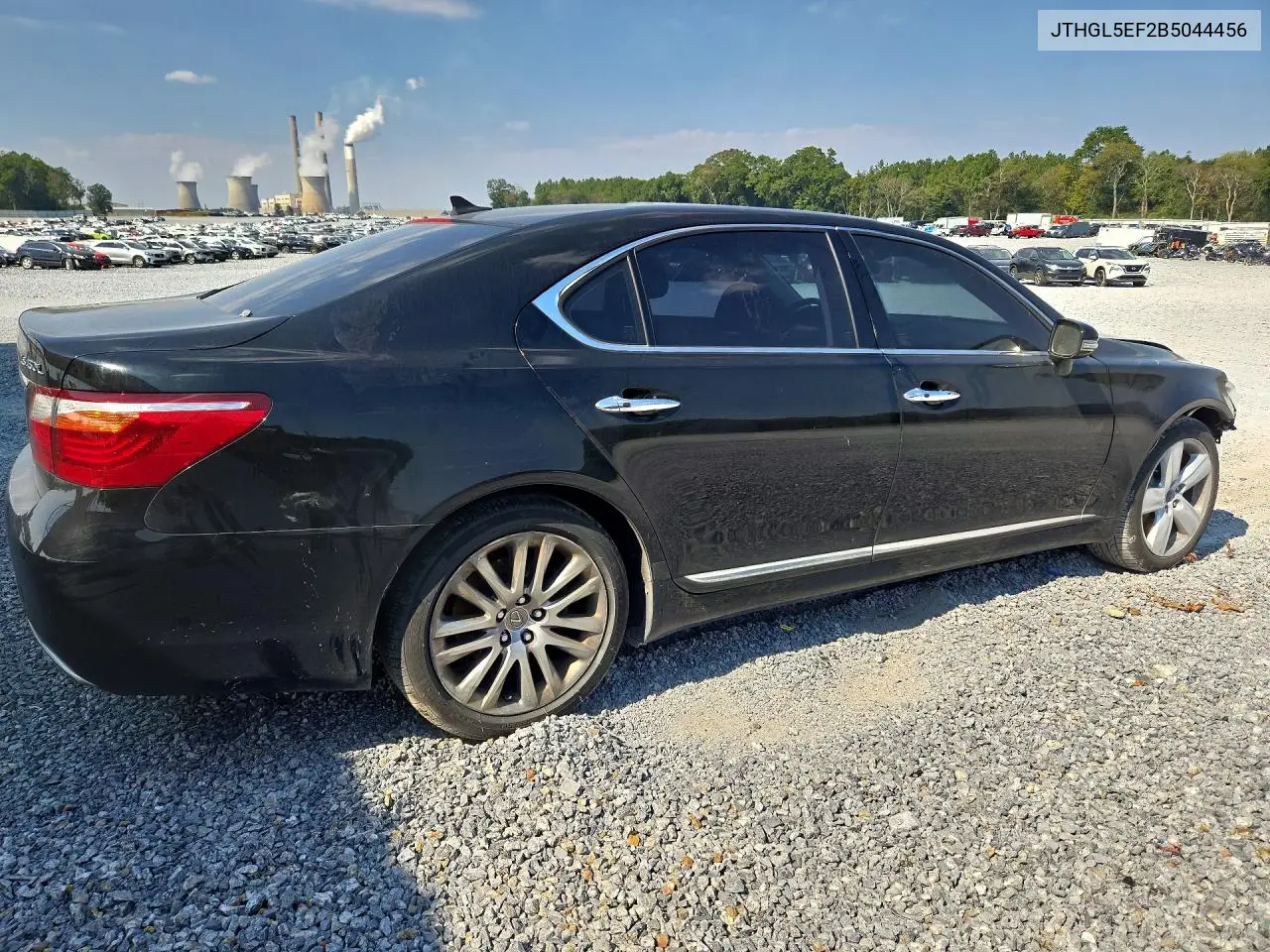 2011 LEXUS LS VIN JTHGL5EF2B5044456 — фото 3