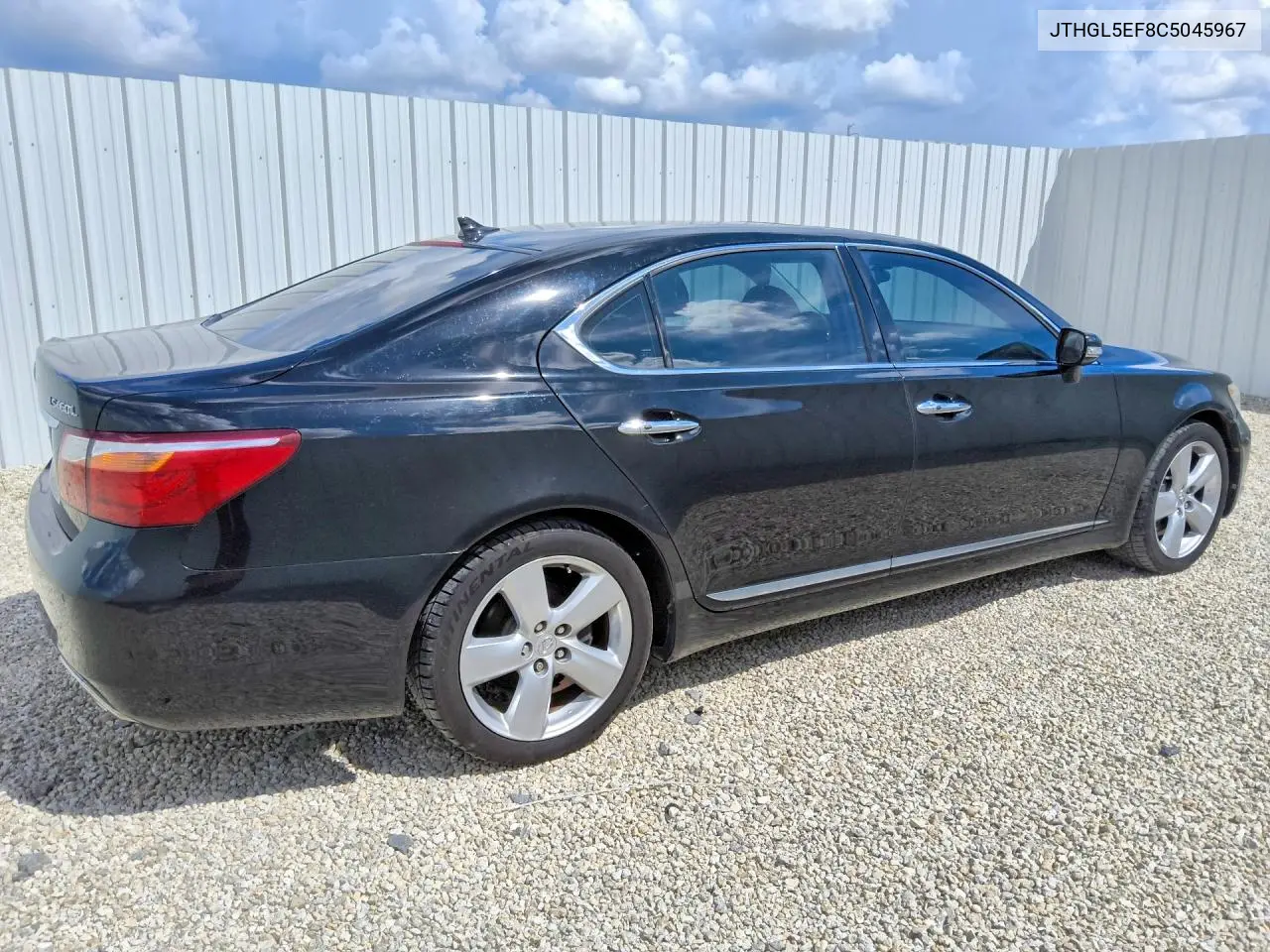 2012 LEXUS LS VIN JTHGL5EF8C5045967 — фото 3
