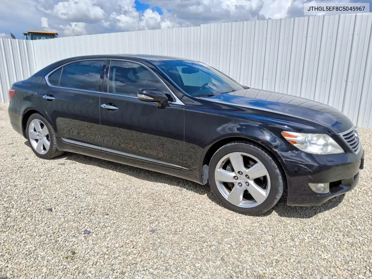 2012 LEXUS LS VIN JTHGL5EF8C5045967 — фото 4