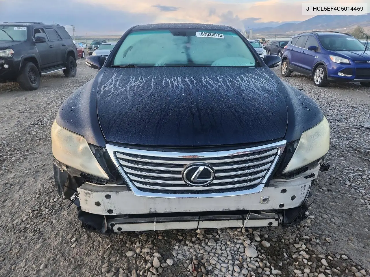 2012 LEXUS LS VIN JTHCL5EF4C5014469 — фото 5