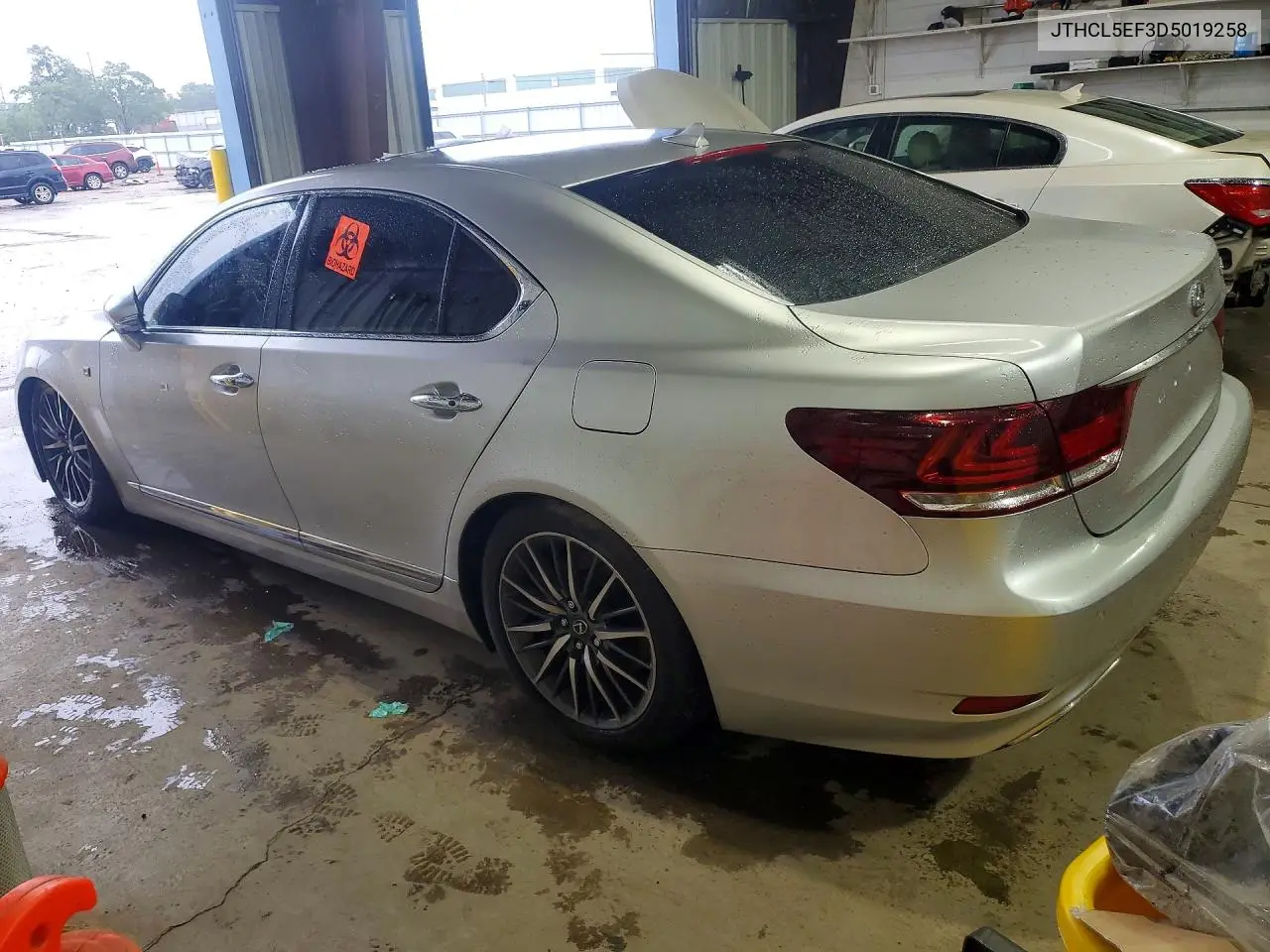 2013 LEXUS LS VIN JTHCL5EF3D5019258 — фото 2